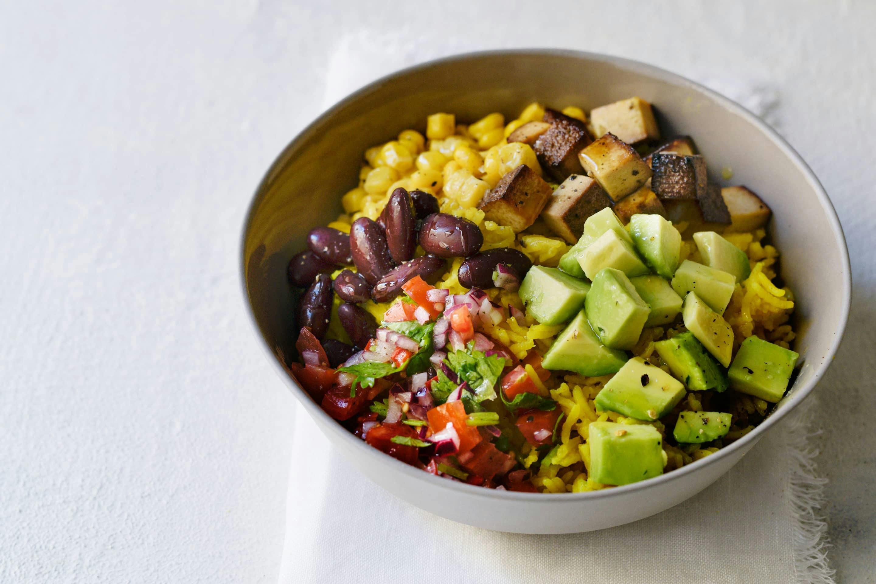 Vegane Burrito Bowl