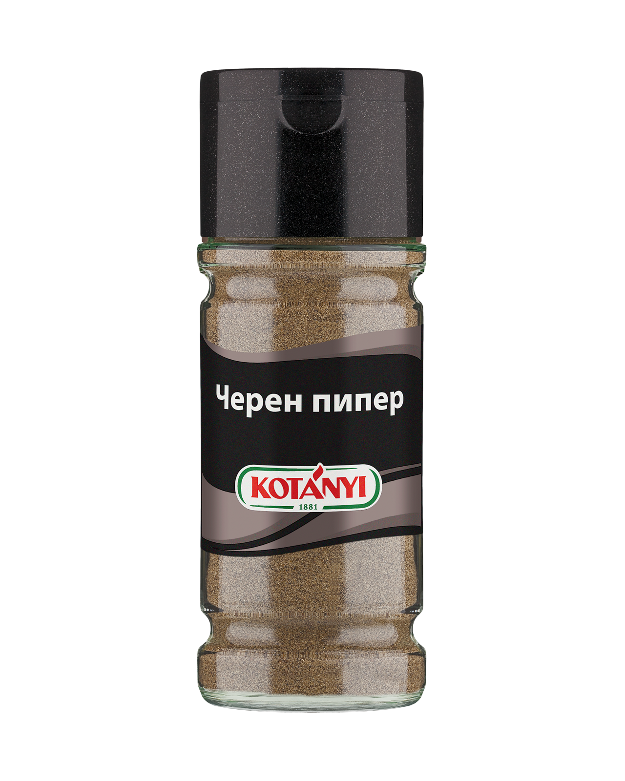 404010 Kotanyi Черен пипер B2c Glass M