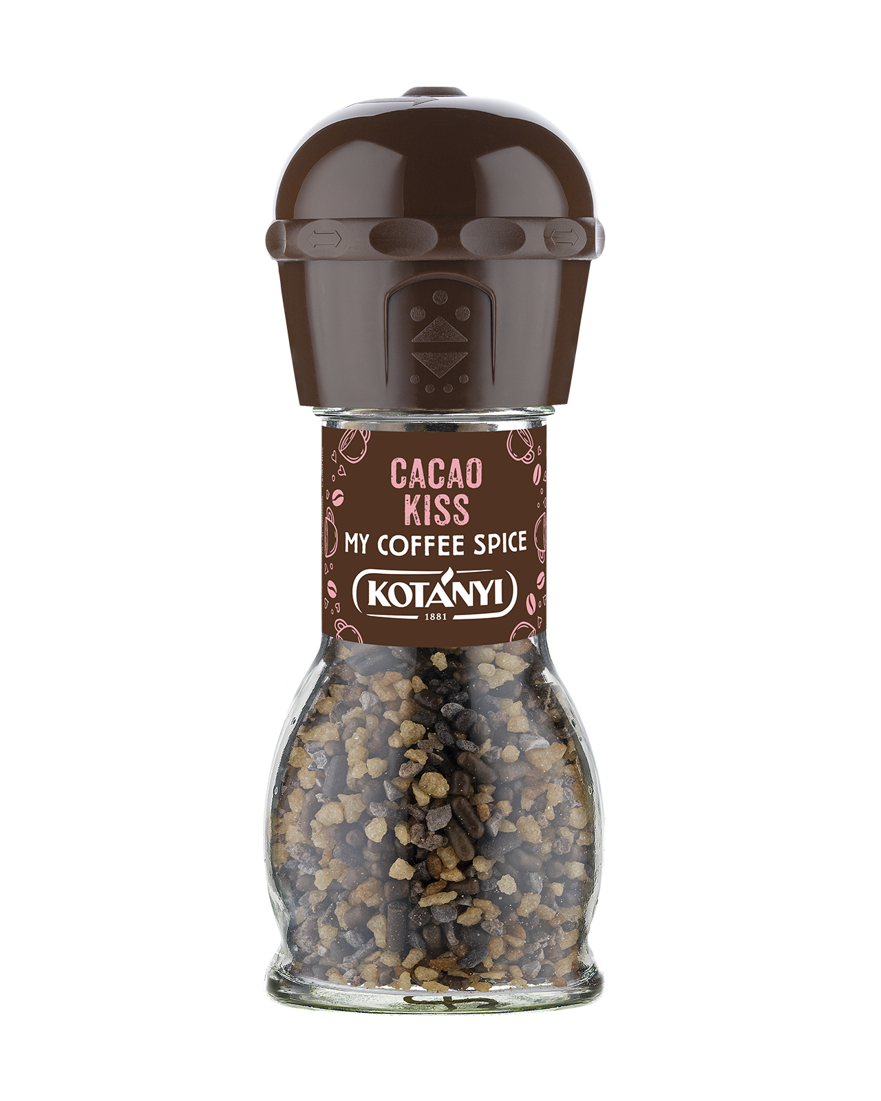 438010 Kotanyi Cacao Kiss B2b Mill Disposable