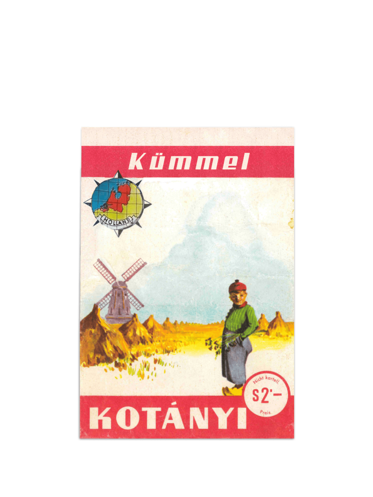 Пликче с кимион Kotányi от 1961 г.