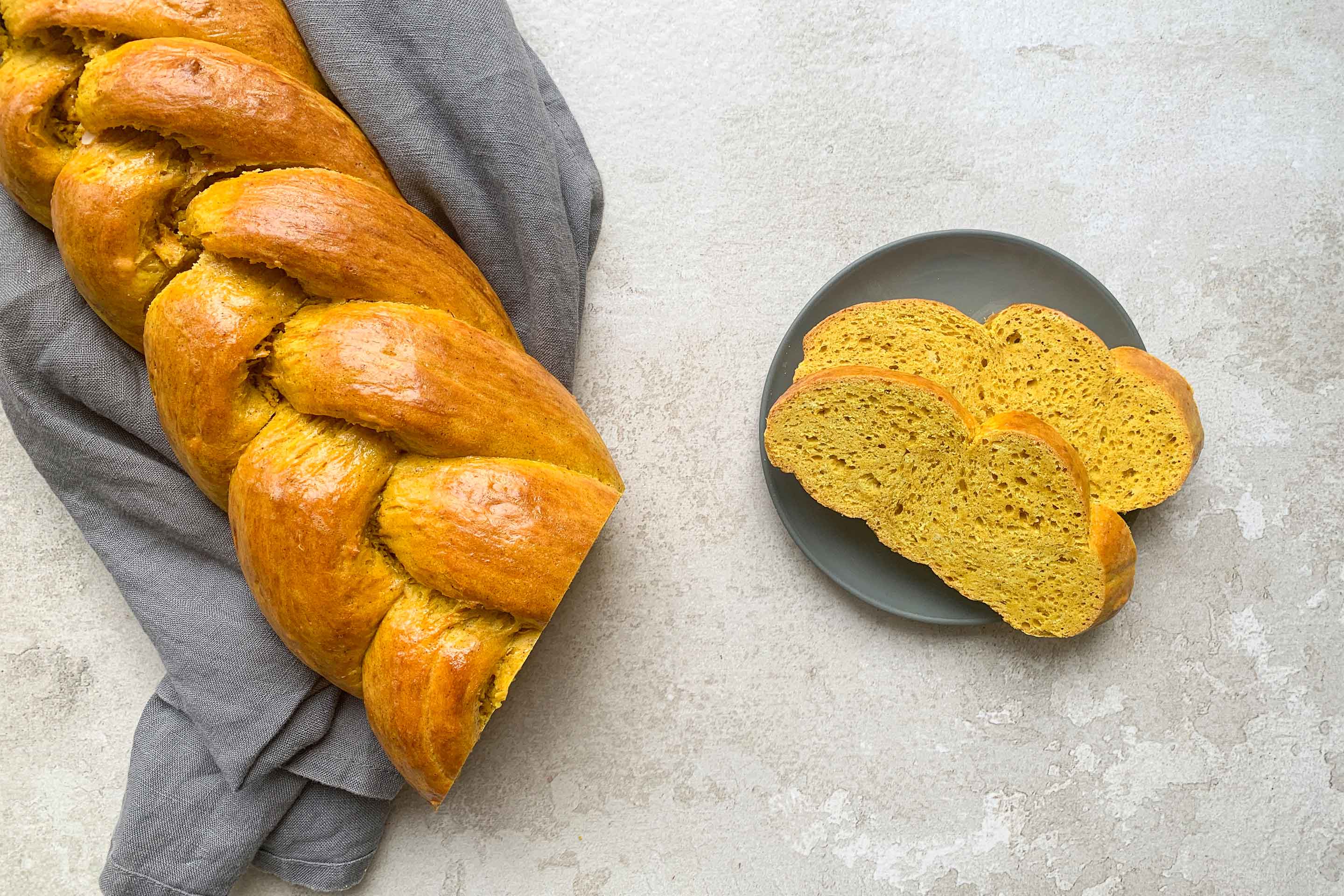 Braided Golden Milk Yeast Bread Website