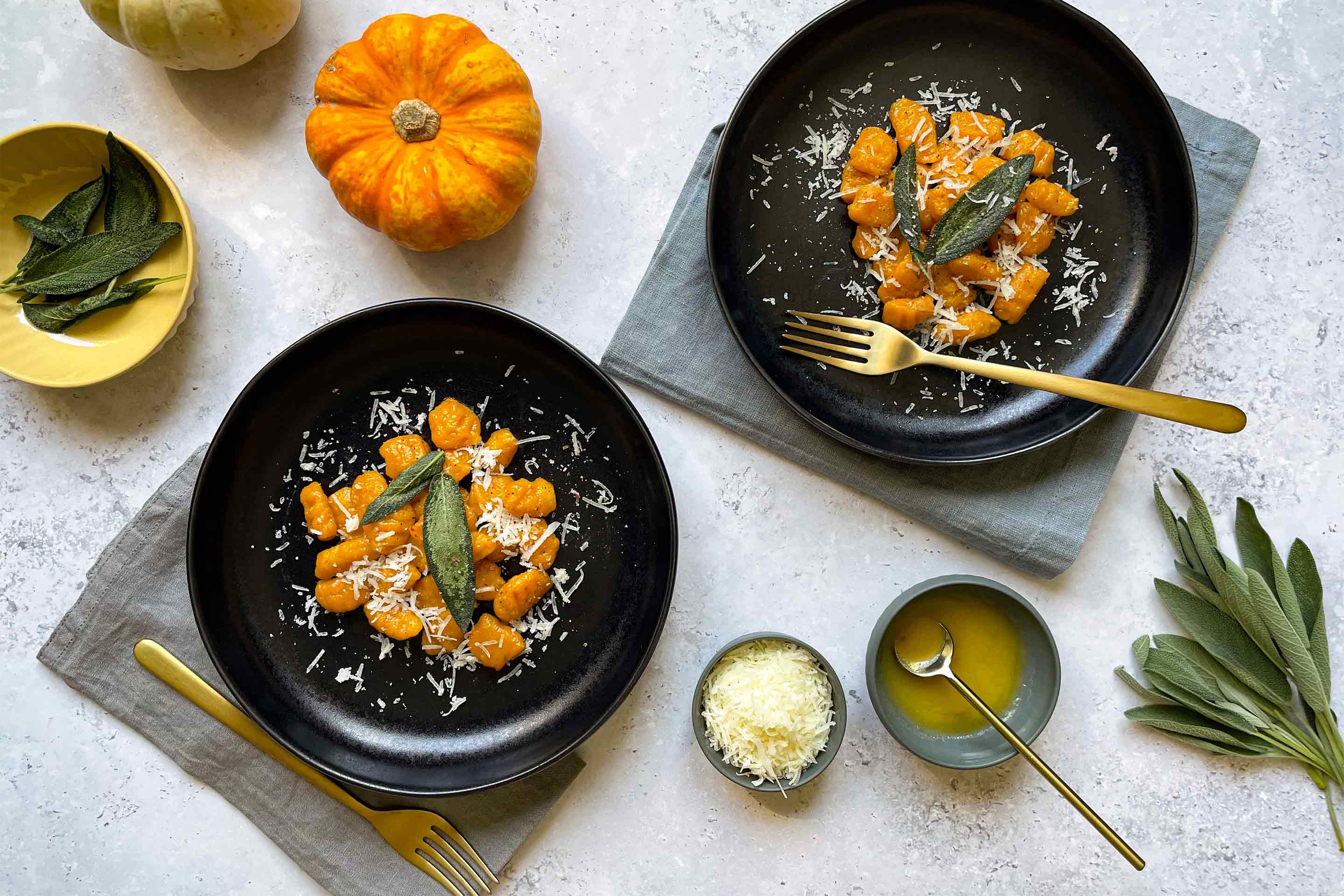 Pumpkin Gnocchi Sage Butter Website