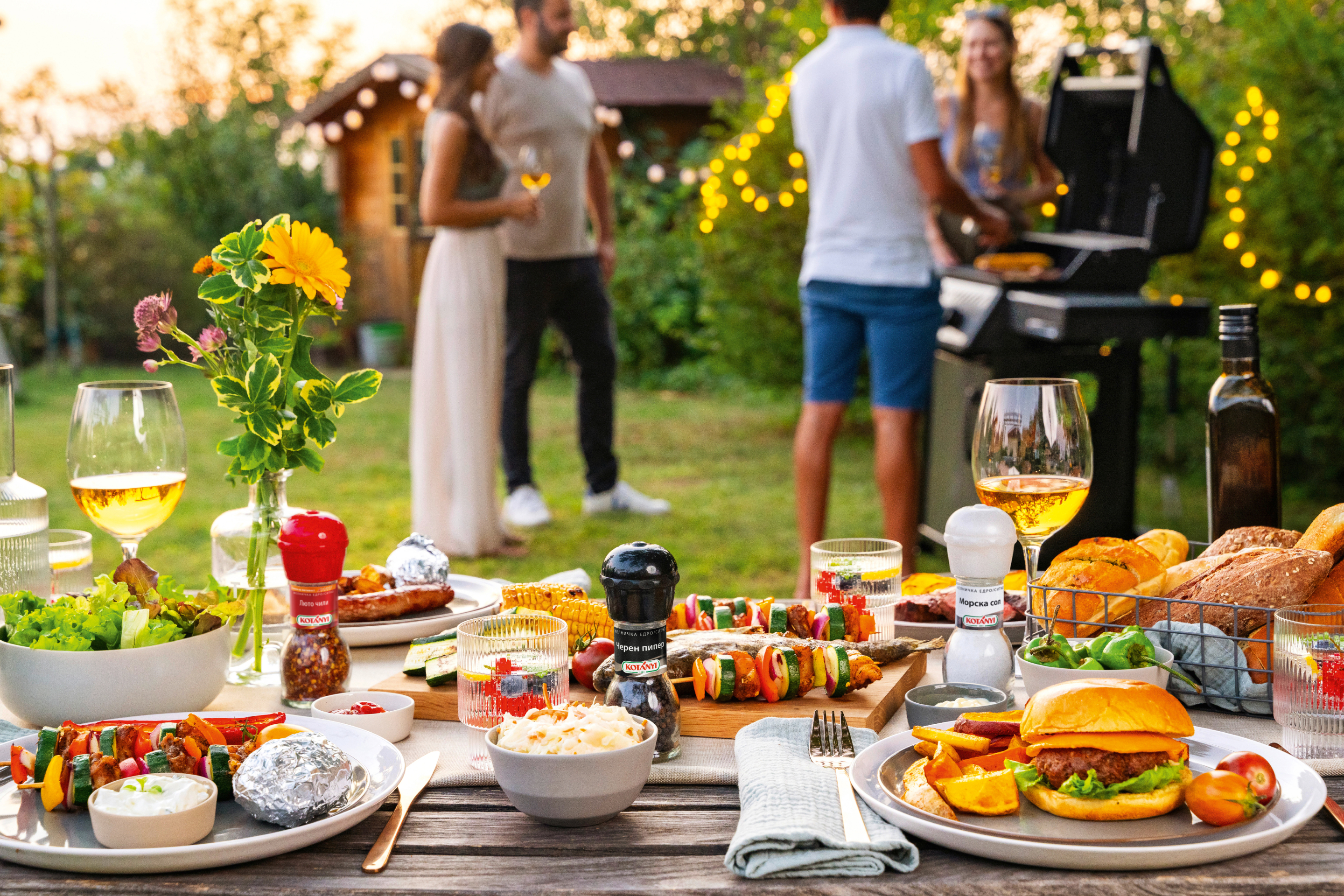 Moodbild Grillparty Bg
